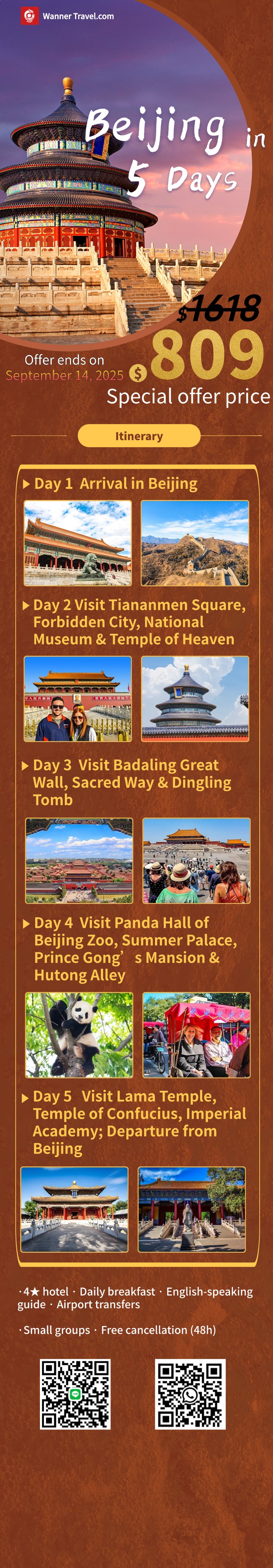 Beijing travel details, itinerary, inclusions, reviews
